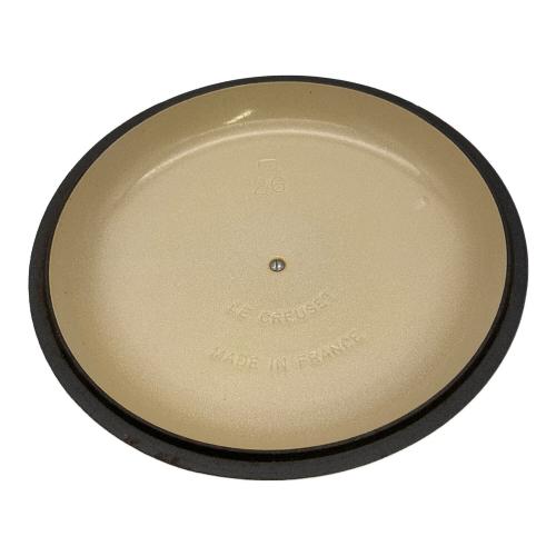 LE CREUSET (ルクルーゼ) 両手鍋 サフランイエロー ビュッフェキャセロール 26cm