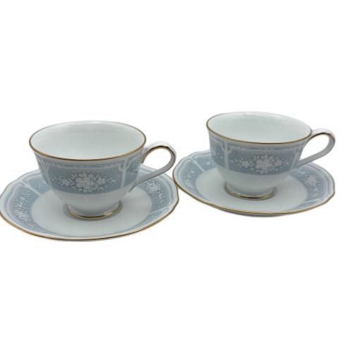 Noritake (ノリタケ) カップ&ソーサー レースウッドゴールド