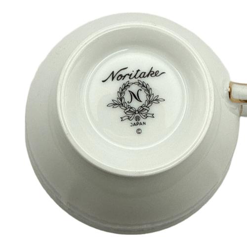 Noritake (ノリタケ) カップ&ソーサー レースウッドゴールド