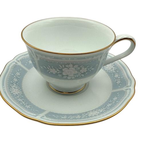 Noritake (ノリタケ) カップ&ソーサー レースウッドゴールド