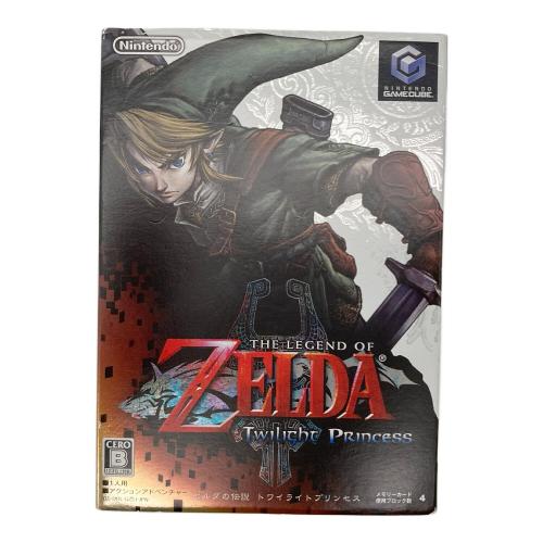 ゲームキューブ用ソフト ゼルダの伝説 トワイライトプリンセス CERO B (12歳以上対象)