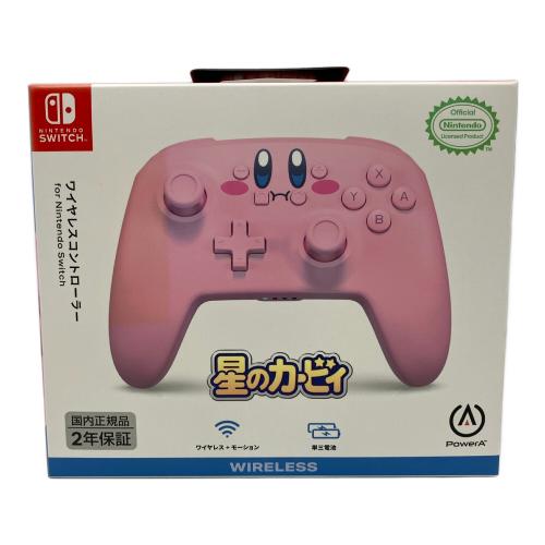 PowerA(パワーエー) コントローラー ワイヤレスコントローラー for Nintendo Switch - 星のカービィ ほおばり