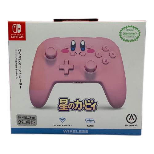 PowerA(パワーエー) コントローラー ワイヤレスコントローラー for Nintendo Switch - 星のカービィ ほおばり