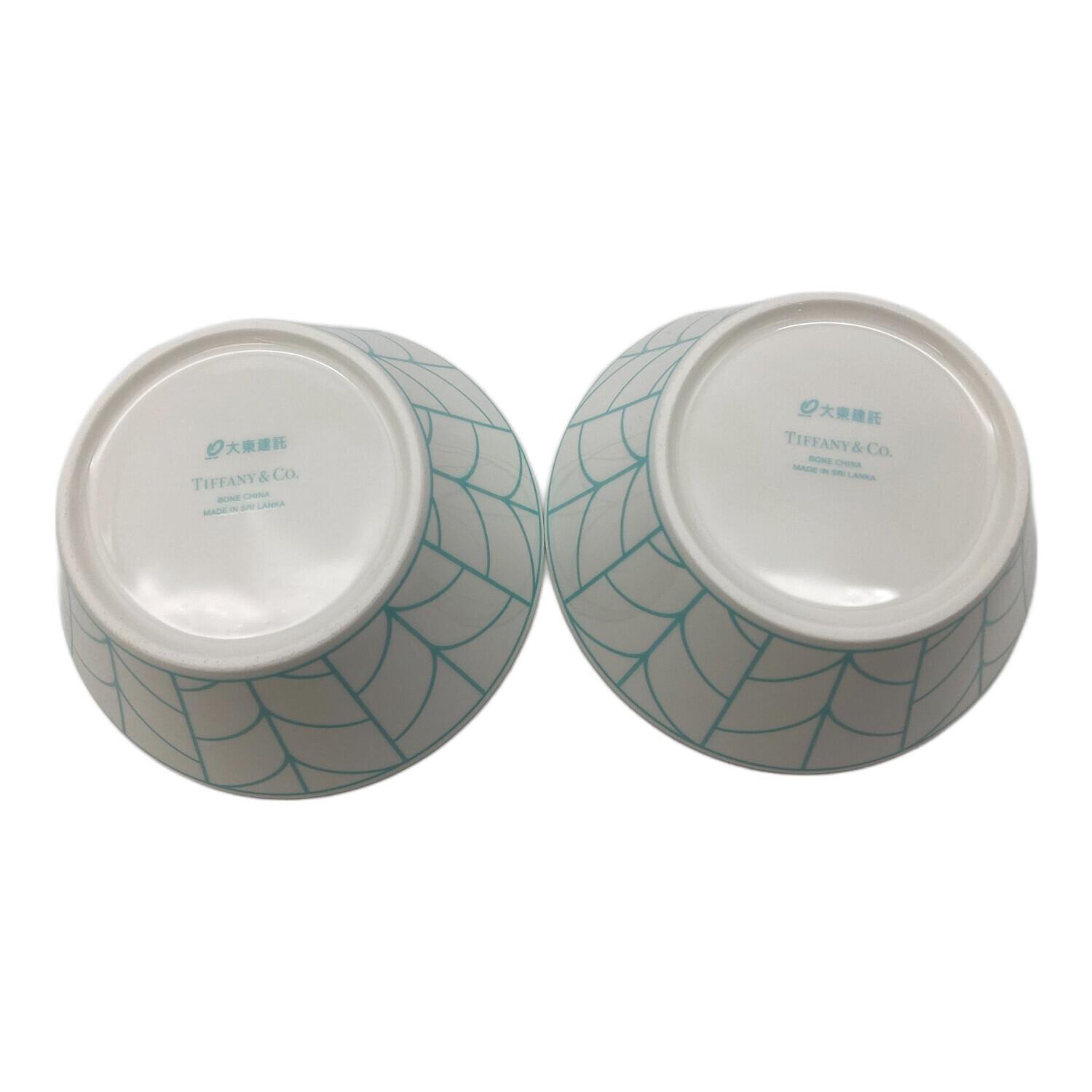 【新品未使用】ティファニーTiffany & Co.ボウル 2個セット TIFFANY & Co. (ティファニー) サラダボウル 2Pセット