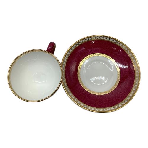 Wedgwood (ウェッジウッド) カップ&ソーサー 黒壺 ユーランダー・パウダールビー