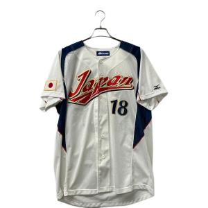MIZUNO (ミズノ) 侍JAPANユニフォーム 18松坂大輔 メンズ O-XO ホワイト×ネイビー