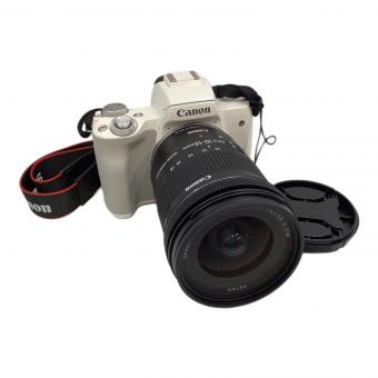 CANON (キャノン) ミラーレス一眼カメラ EOSKISS M 専用電池欠品 レンズ付