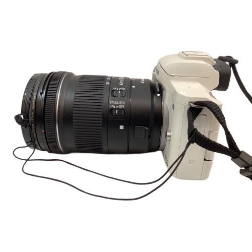 CANON (キャノン) ミラーレス一眼カメラ EOSKISS M 専用電池欠品 レンズ付