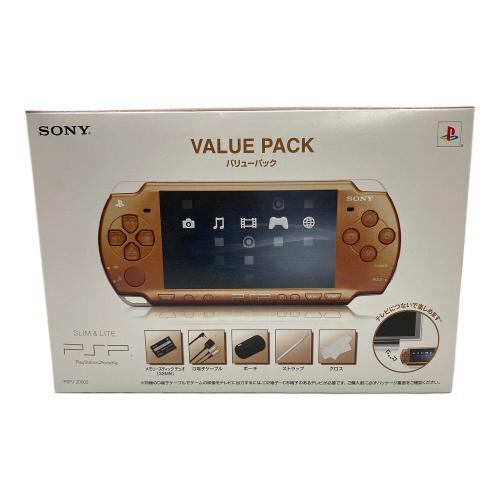 SONY (ソニー) PSP VALUE PACK ブロンズ PSPJ-20000 -