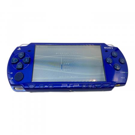 PSPセット！ SONY (ソニー) PSP ワンセグパック メタリックブルー PSPJ-20004