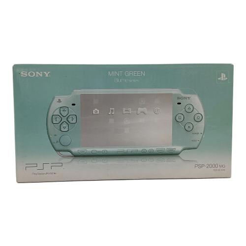 SONY (ソニー) PSP SLIM & LITE Blume series PSP-2000MG 03-27402051-7930950-PSP2000 MINT GREEN(ミント・グリーン)