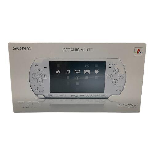 SONY (ソニー) PSP SLIM & LITE PSP-2000CW 03-27401801-2181120-PSP2000 CERAMIC WHITE(セラミック・ホワイト)