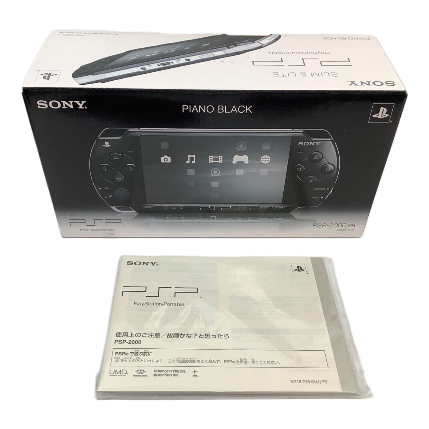 SONY (ソニー) PSP ピアノブラック PSP-2000 03-27401001-0983647