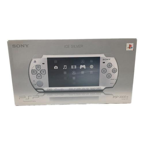 SONY (ソニー) PSP SLIM & LITE PSP-2000IS 03-27401901-3696956-PSP2000 ICE SILVER(アイス・シルバー)