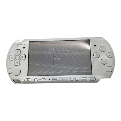 SONY (ソニー) PSP PSP-3000PW 03-27404201-0556323-PSP3000 PEARL WHITE(パール・ホワイト)