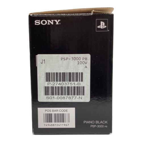 SONY (ソニー) PSP PSP-3000 ピアノブラック