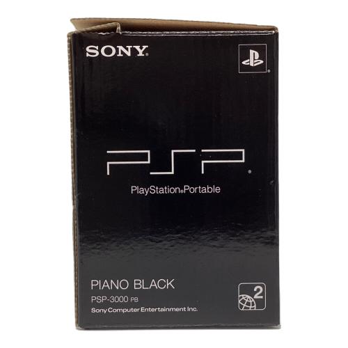 SONY (ソニー) PSP PSP-3000 ピアノブラック
