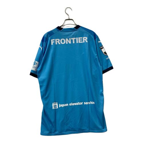 横浜FC (ヨコハマエフシー) サッカーユニフォーム 774295 PUMA 2023 ホーム メンズ 3XL ブルー×ホワイト