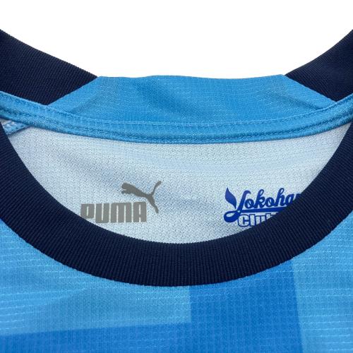 横浜FC (ヨコハマエフシー) サッカーユニフォーム 774295 PUMA 2023 ホーム メンズ 3XL ブルー×ホワイト