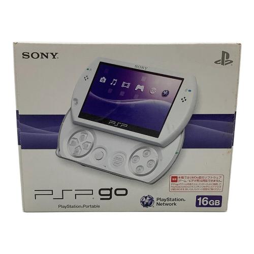 SONY (ソニー) PSP go PSP-N1000PW 03-27409751-0899294-PSPN1000 PEARL WHITE(パール・ホワイト) 未使用品