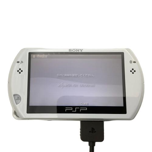 SONY (ソニー) PSP go PSP-N1000PW 03-27409751-0899294-PSPN1000 PEARL WHITE(パール・ホワイト) 未使用品