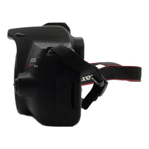 CANON (キヤノン) デジタル一眼レフカメラ EOS Kiss X10 2580万総画素 APS-C レンズ型番EF-S55-250㎜ F4-5.6 IS STM 061070016963