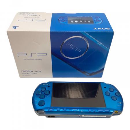 SONY (ソニー) PSP バイブラント・ブルー PSP-3000｜トレファク
