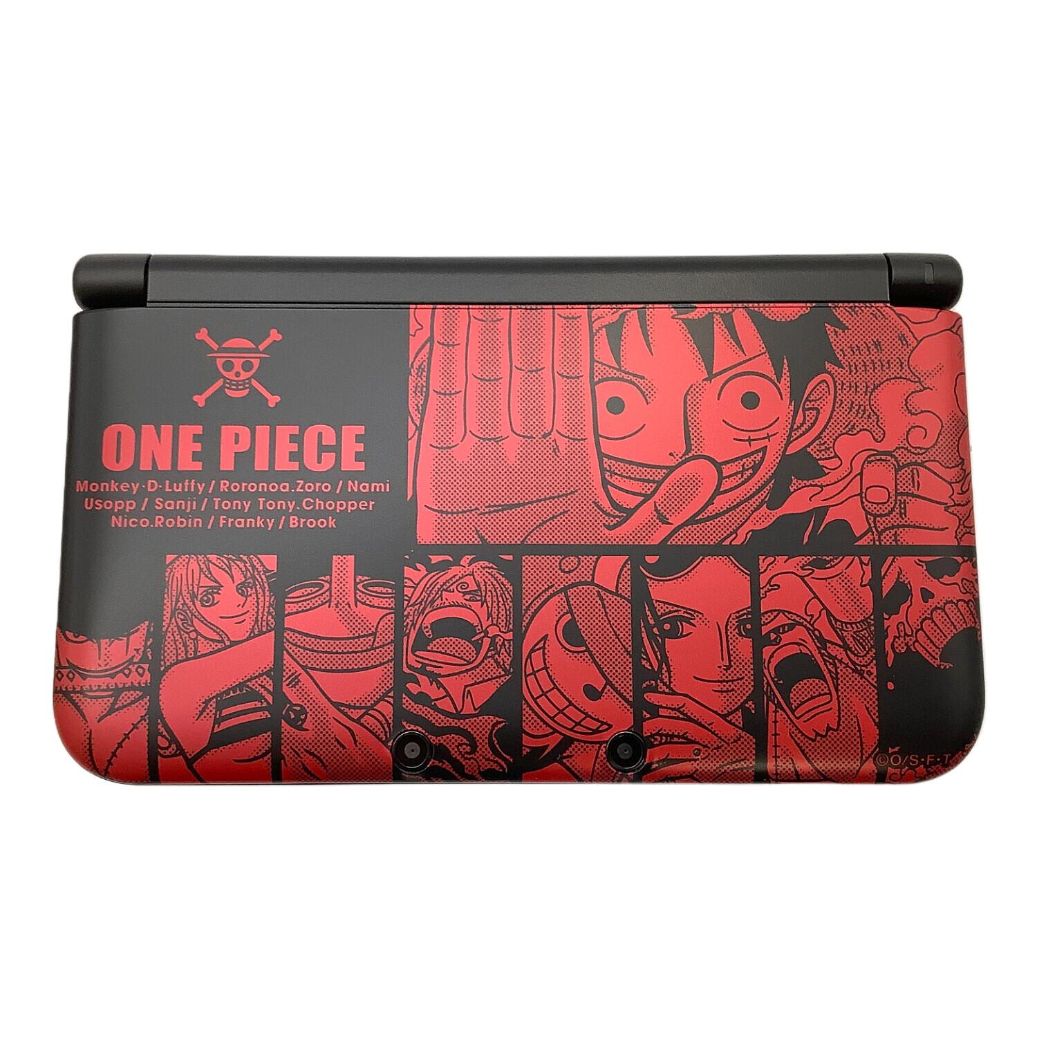 美品ワンピース アンリミテッドワールドRルフィレッド 3dsll本体