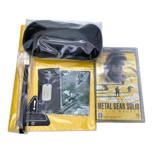 SONY (ソニー) PSP METAL GEAR SOLID PEACE WALKER KONAMISTYLE LIMITED EDITION PSP-3000 -