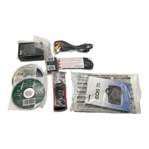 CANON (キヤノン) 一眼レフカメラ EOS 7D 1800万画素 APS-C ISO100～6400 DS126251