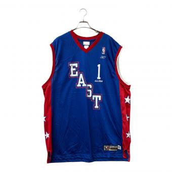 REEBOK (リーボック) ゲームシャツ ALL STAR GAME LOS ANGELES 2004 1 McGRADY メンズ SIZE XL ブルー×レッド