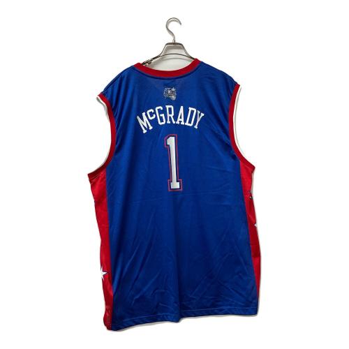 REEBOK (リーボック) ゲームシャツ ALL STAR GAME LOS ANGELES 2004 1 McGRADY メンズ SIZE XL ブルー×レッド
