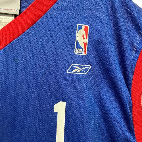 REEBOK (リーボック) ゲームシャツ ALL STAR GAME LOS ANGELES 2004 1 McGRADY メンズ SIZE XL ブルー×レッド