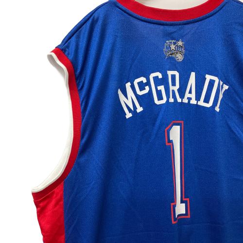 REEBOK (リーボック) ゲームシャツ ALL STAR GAME LOS ANGELES 2004 1 McGRADY メンズ SIZE XL ブルー×レッド