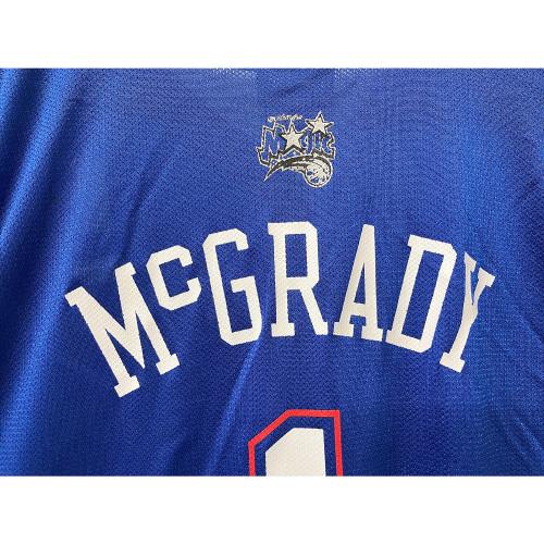 REEBOK (リーボック) ゲームシャツ ALL STAR GAME LOS ANGELES 2004 1 McGRADY メンズ SIZE XL ブルー×レッド