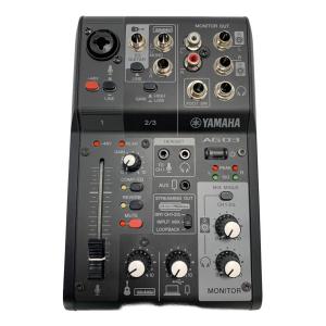 YAMAHA (ヤマハ) ウェブキャスティングミキサー AG03MK2