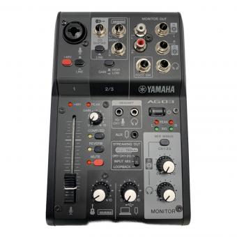 YAMAHA (ヤマハ) ウェブキャスティングミキサー AG03MK2