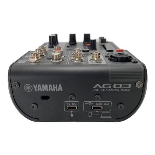 YAMAHA (ヤマハ) ウェブキャスティングミキサー AG03MK2