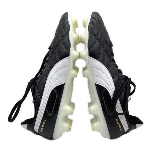 PUMA (プーマ) サッカースパイク PARA MEXICO SE TOP HG/AG 107315-01 ブラック×ホワイト SIZE 24.5cm