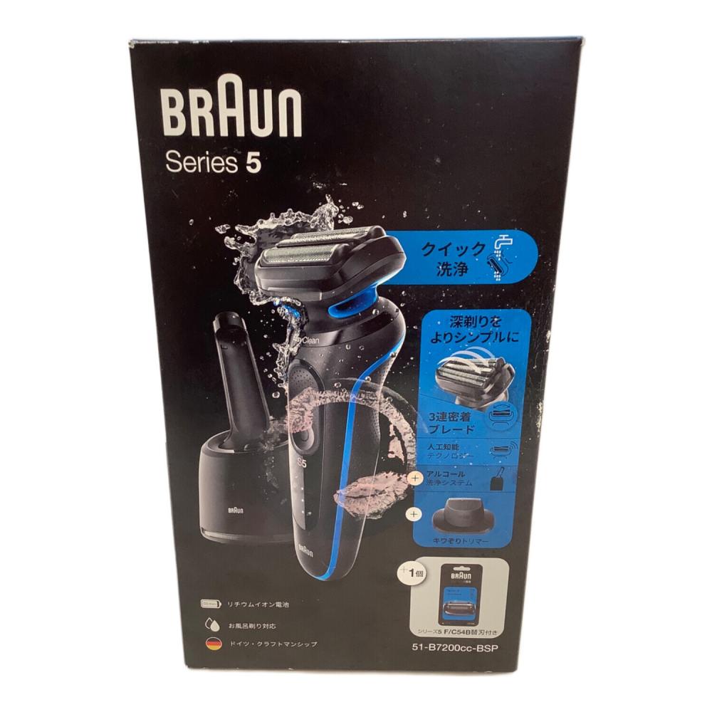 BRAUN (ブラウン) 電動シェーバー 51-B7200cc-BSP 2022年製 Series5