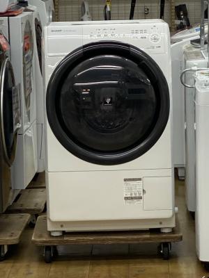 SHARP (シャープ) ドラム式洗濯乾燥機 ES-S7H-WL 2023年製