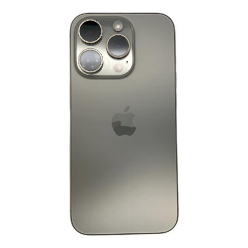 Apple (アップル) iPhone15 Pro MTUK3J/A ナチュラルチタリウム