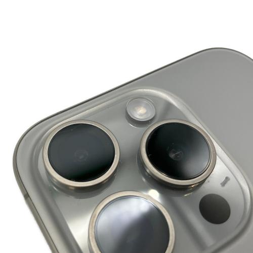 Apple (アップル) iPhone15 Pro MTUK3J/A ナチュラルチタリウム