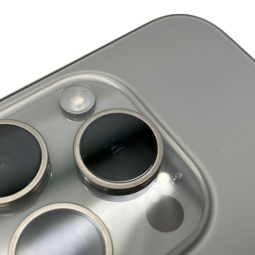 Apple (アップル) iPhone15 Pro MTUK3J/A ナチュラルチタリウム
