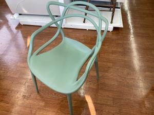 Kartell (カルテル) アームチェアー 35 ライトグリーン MASTERS