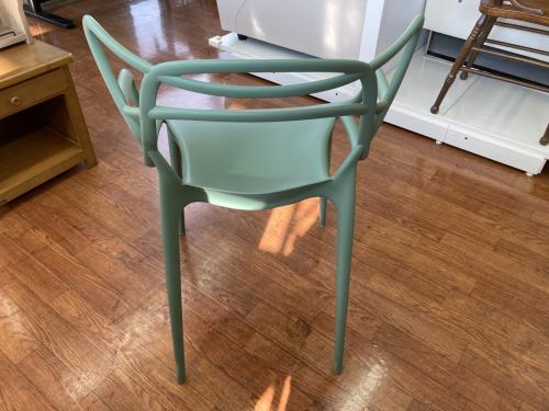 Kartell (カルテル) アームチェアー 35 ライトグリーン MASTERS