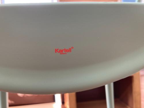 Kartell (カルテル) アームチェアー 35 ライトグリーン MASTERS