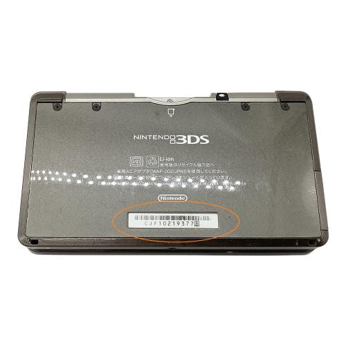 Nintendo (ニンテンドー) Nintendo 3DS CTR-001 CJF1021193778 コスモブラック