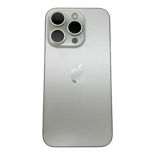 Apple (アップル) iPhone15 Pro MTUD3J/A ホワイトチタニウム