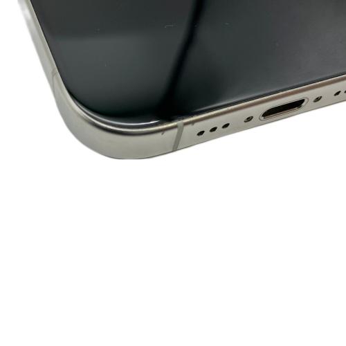 Apple (アップル) iPhone15 Pro MTUD3J/A ホワイトチタニウム